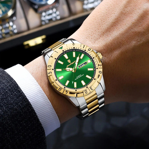 Reloj Impermeable Para Hombre Con Indicador De Fecha