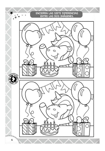 Imagen 2 de 4 de 365 Actividades Con Unicornios - Libro De Colorear - Español