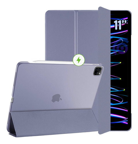 Funda Poli Magnética Para iPad Pro 11' M1 2021 3ª G Sin Slot