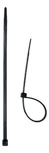 Abracadeira Nylon 200mm 4,8mm Preto Tramontina 57530073