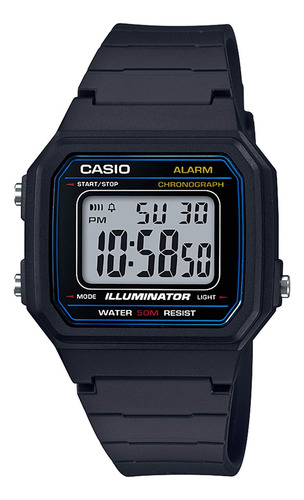 Reloj Casio W-217h-1avcf Classic Digital Quartz Para Hombre