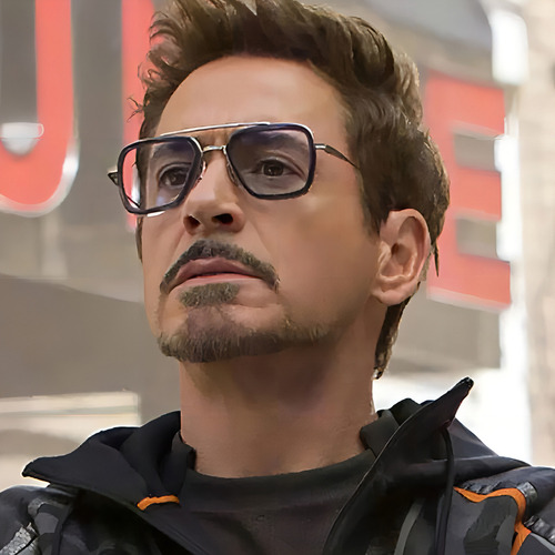 Lentes De Sol Tipo Anthony Stark (iron Man) Color de la lente Negro Color de la varilla Dorado Color del armazón Dorado