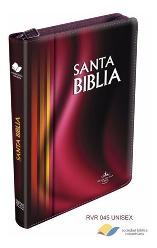 Biblia Mediana Bordó Cierre Pjr Reina Valera 1960