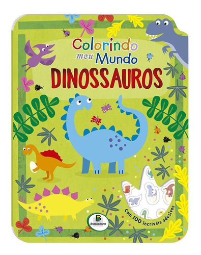 Livro Colorindo Meu Mundo: Dinossauros