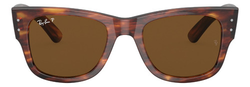 Lentes De Sol Mega Clubmaster Ray Ban | Ray-ban® Mx Color Marrón Oscuro