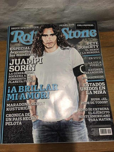 Revista Rolling Stone Juanpi Sorin Especial Mundial 2006