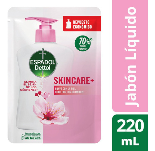 Jabon Liquido Espadol Skincare Doypack X 220 Ml
