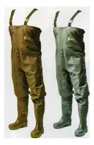 Comprar Waders Premiun De Pvc Reforzados Con Botas Talles Pesca