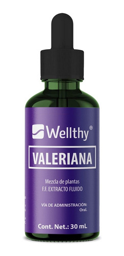 Wellthy Extracto Fluido De Valeriana 30ml Se
