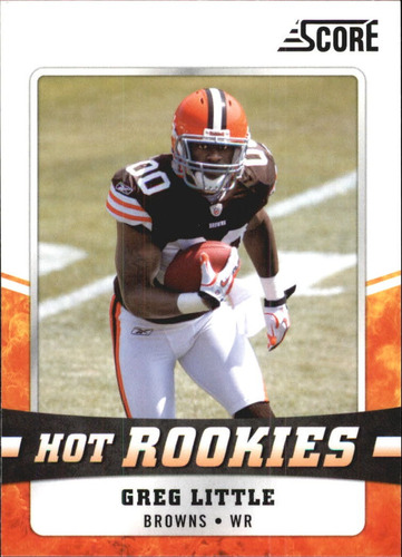 2011 Score Hot Rookies #12 Greg Little Cleveland Browns