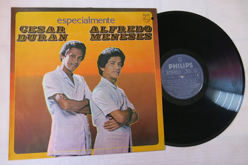 Vinyl Vinilo Lp Acetato Cesar Duran Alfredo Meneses Especial