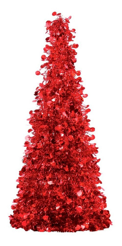 Arbol De Navidad Decorado Chico 25cm Metalizado Navideño