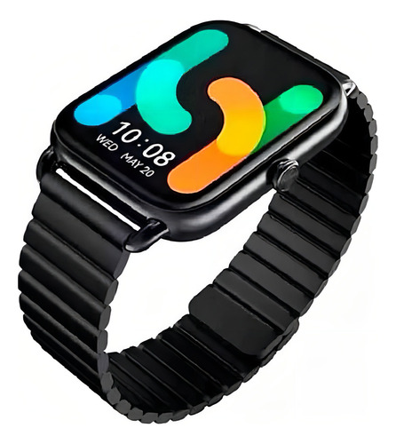 Smartwatch Haylou Rs4 Plus Ls11 Sport de malha preta com fivela preta