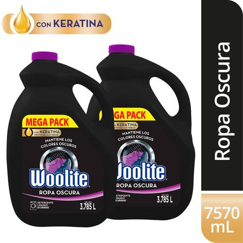 Woolite Ropa Oscura 2 Unds 3.7l