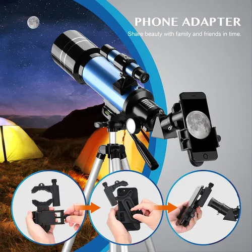 Aomekie 40070 Telescopios Para Astronomia Principios Ninos Y
