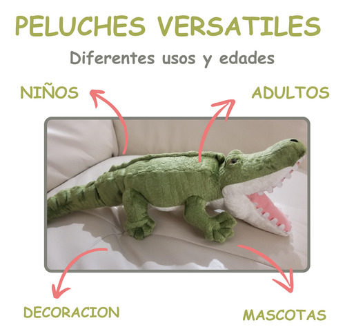 Cocodrilo De Peluche Realista Alta Calidad Viahart