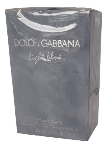 Perfume  Dolce Y Gabbana Light Blue, Spray 200ml