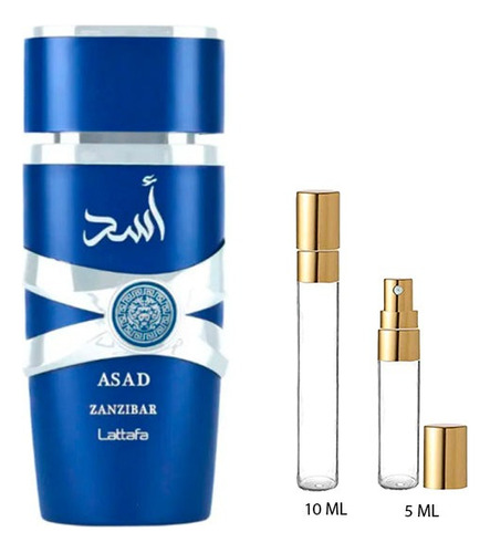 Lattafa Asad Zanzibar Edp Perfume Hombre Spray Decants