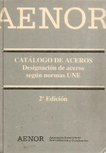 Libro Catalogo De Acero De Varios