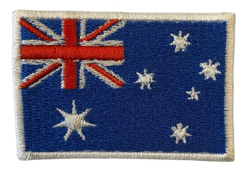 Parche Bordado Bandera Australia - Para Mochila - Campera