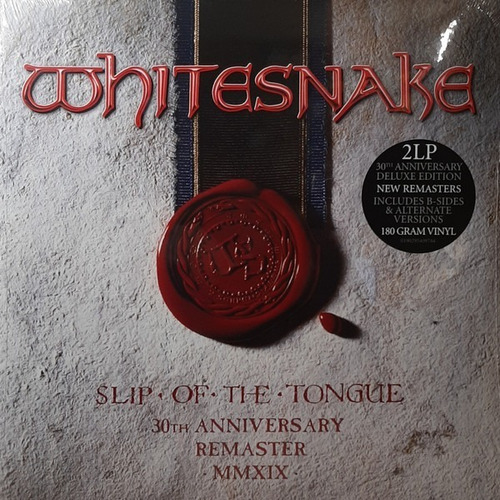 Vinilo Whitesnake Slip Of The Tongue Nuevo Y Sellado