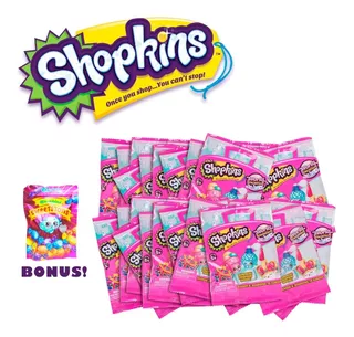 Moose - Shopkins World Vacation - Set De 19 Paquetes + Bonus