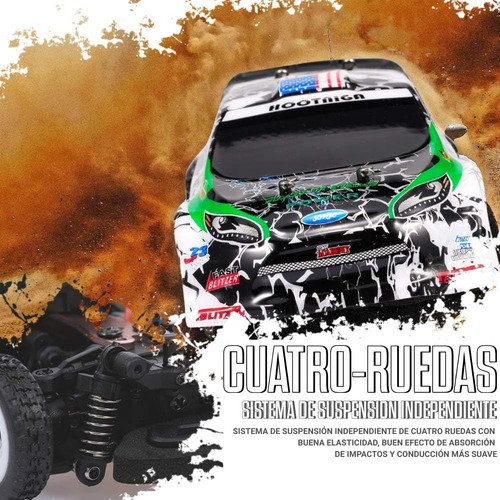 Auto Wltoys K989 1/28 Rc 2,4 Ghz 30 Km/h 4wd 4x4 Rally Drift
