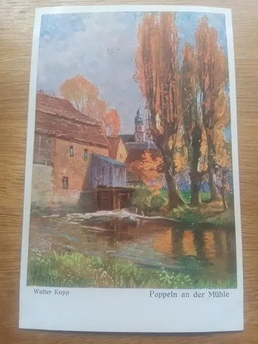 Alemania 10 Postales Pintura Walter Popp Pintor Alemán Arte