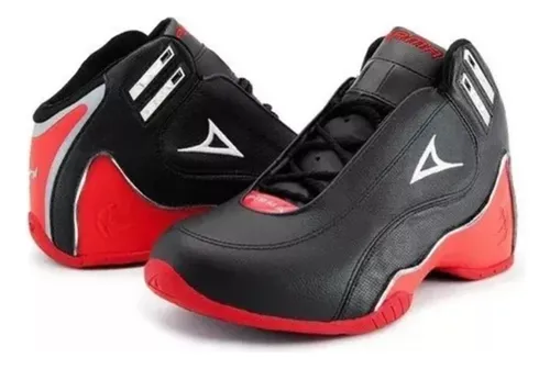 Tenis pirma rojos outlet con negro