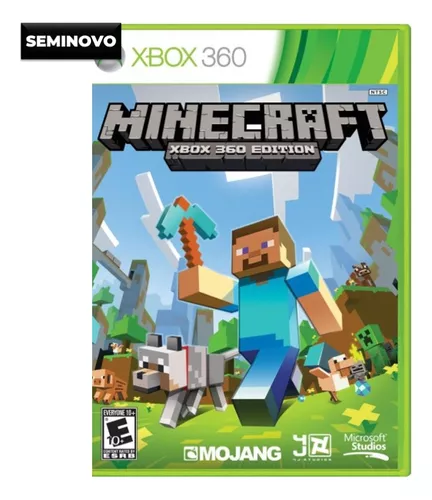 Minecraft Xbox 360 Mídia Física Usado