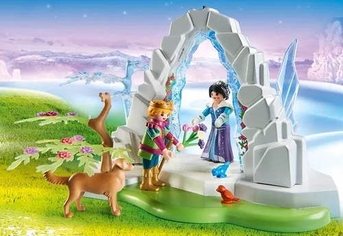 Playmobil Magic Princesa 9471 Portal De Cristal Al Invierno