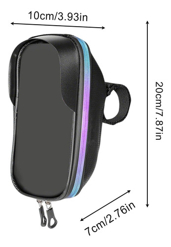 Bolsas Para Manillar De Bicicleta Funda Para Teléfono Con Ca