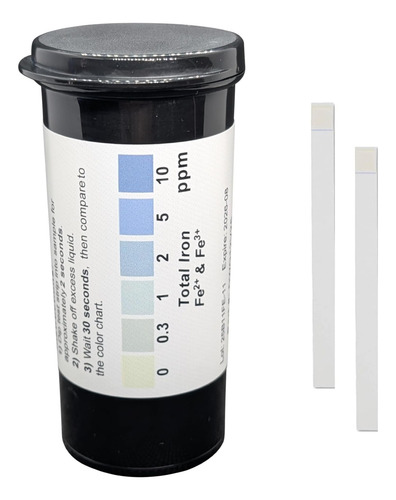 Totales De Prueba De Hierro Para Medir Agua, 0-10 Ppm [vial