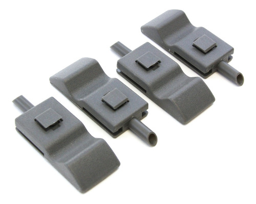 Set De 4 Botones Seguro Puerta Gris Silverado Ls 00/14 Gm