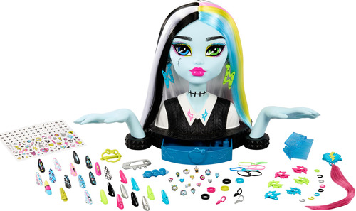 Styling Head Monster High Frankie Stein Con Más De 65 Acceso