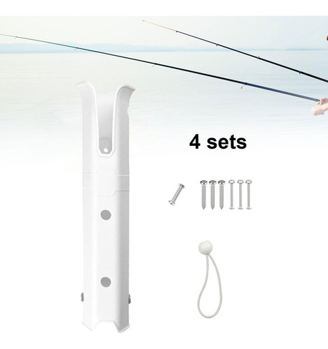 Juego De Soportes Para Cañas De Pescar De Fácil