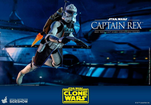 Hot Toys Star Wars The Clone Wars Tms Capitán Rex Figura De