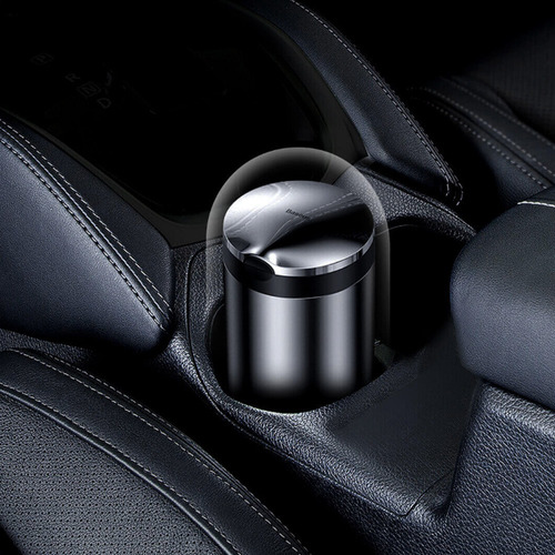 Youpin Baseus Cenicero De Coche Con Luz Led Portátil De Alum
