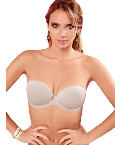 Corpiño Soft Strapless De Microfibra Fiorina Art. 773