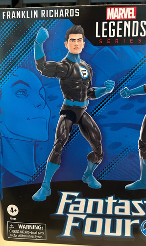 Marvel Legends Franklin Richards F4 Quarteto Fantastico Ler