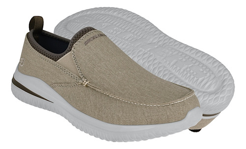 Tenis Caballero Skechers 210236xtpe Textil Beige