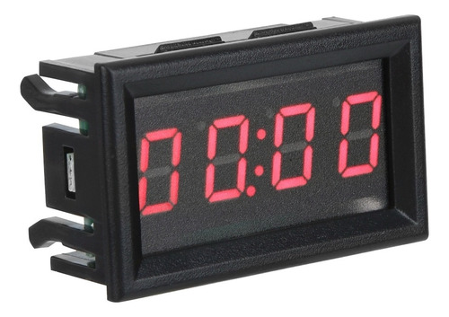 Electrónico Digital Reloj Accesorio Coche Led Luminoso Reloj