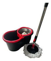 Comprar Balde Mopa Centrifugo Lampazo Escurridor Trapeador Piso Negro