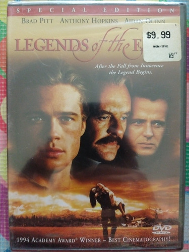 Dvd Legends Of The Fall Brad Pitt (sellado) Y