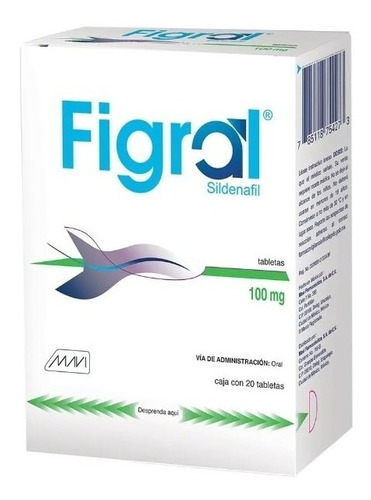 Figral 100 Mg Con 20 Tabletas