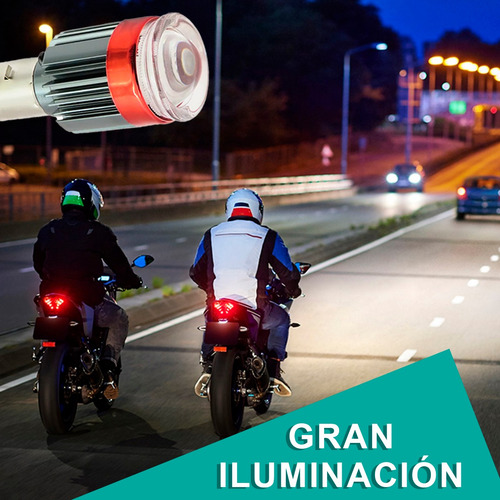 Foco Led Tipo Lupa Moto Italika Dt 150 Delivery Potentes 24w