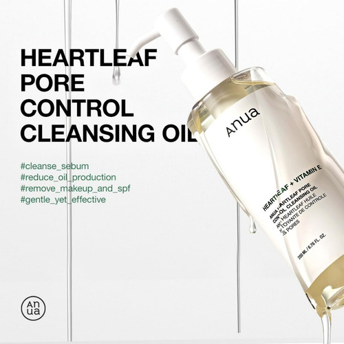 Aceite Limpiador Heartleaf Pore Control, Aceite Limpiador Pa