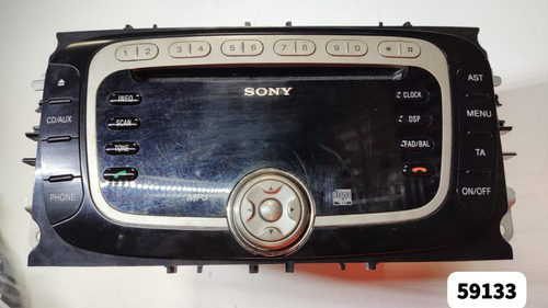 Rádio Cd Player Ford Fusion  2013 Aparelho Som 