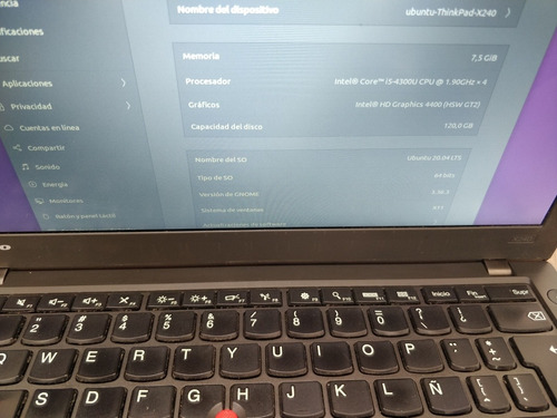 Notebook Lenovo Thinkpad X240