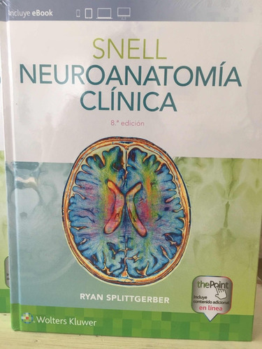 Snell, Neuroanatomía Clínica 8a 2019 Libro Originall!!